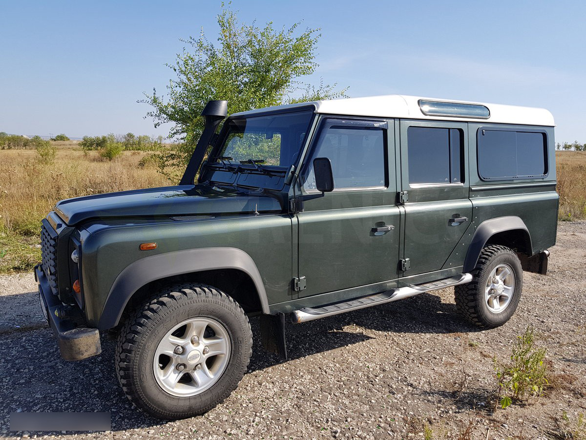 Land Rover Defender 4door 19892006 wind deflectors 4pc HEKO TINTED eBay