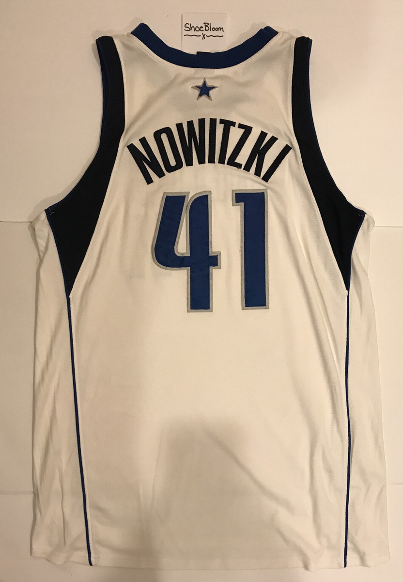 Nike DALLAS 41番 ユニフォーム サイズ52 Vintage Dirk Nowitzki Dallas Mavericks #41 Jersey Team Nike