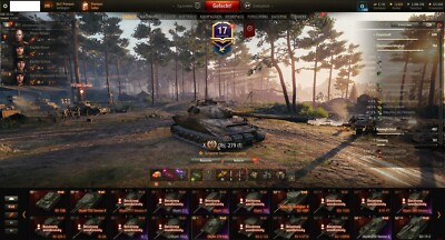 WoT ACC EU 279f, Chieftain, VK, 907, ST62V.2, 62lvl IIIV premium,300 Prem. Days