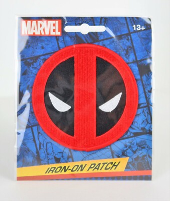 Marvel X Men Deadpool Embroidered Iron On Patch 3.5'' - NEW -
