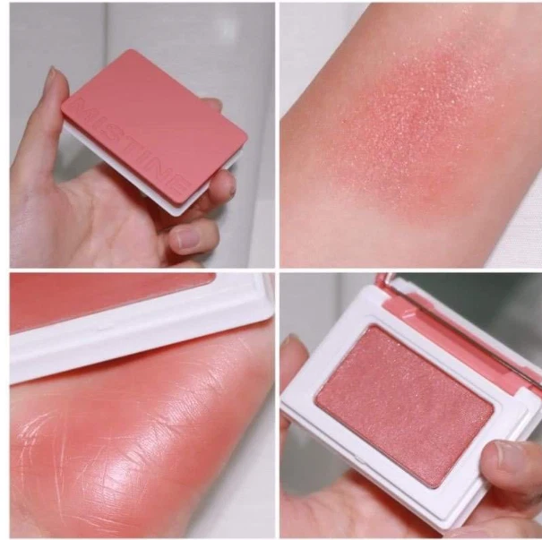 Румяна Mistine Swatch Me 5,5 г румяна гладкая текстура косметический макияж 10 тонов - Изображение 3 из 4