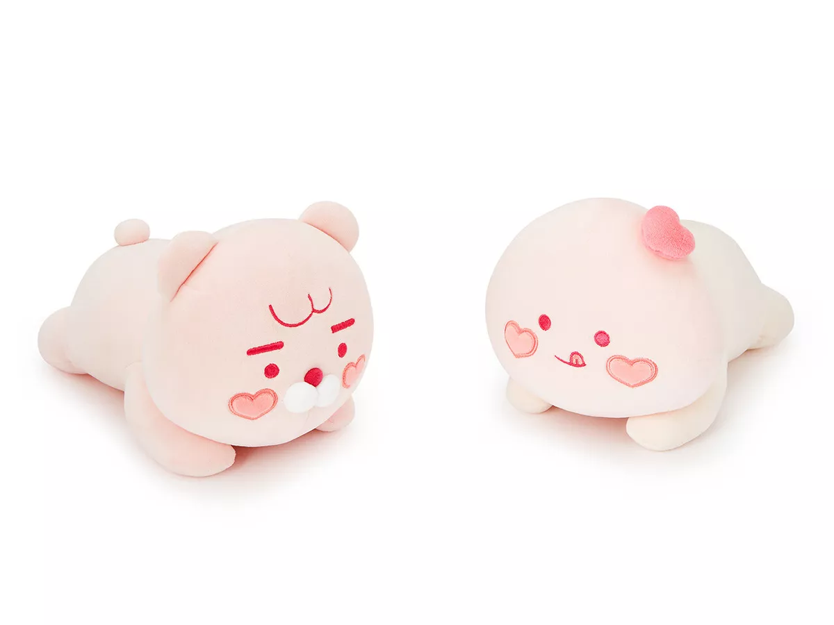 Kakao Friends Ryan Apeach Pink Edition Heart Baby Pillow Doll Cushion