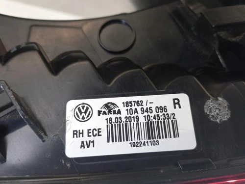 10A945096 Faro Posteriore Destro per VOLKSWAGEN ID.3 (E11) Pro 1st 116734 - Bild 3 von 10