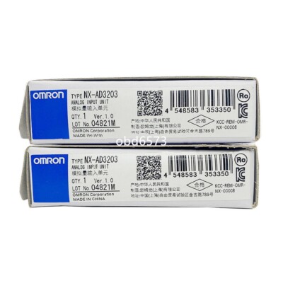 1 year warranty New in Box Original Omron NX-AD3203 Sealed NXAD3203