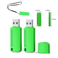 2PCS USB 2.0 32GB 64GB 128GB Flash Drive Memory Stick External Drive Thumb Drive