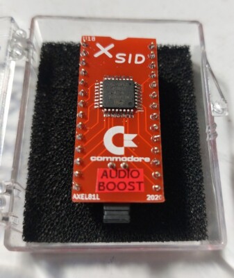 SID 6581 8580 Commodore 64 C64 C128 SWINSID NANO - X-SID AUDIO BOOST - NO BEEP!