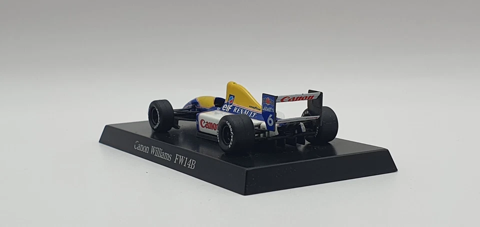 1/64 Aoshima Williams F1 1992 FW14b #6 RICCARDO PATRESE diecast car model - Image 3 of 4