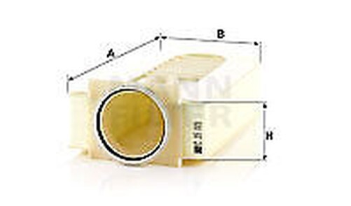 Mann-Filter C 35 005 Luftfiltereinsatz FüR MERCEDES-BENZ 651 094 01 04-image