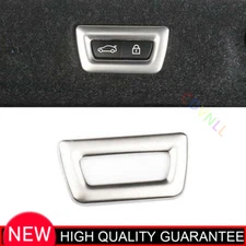 For BMW X3 X4 G02 2018-2022 Silver Titanium Rear Door Tailgate Button Cover Trim