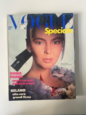 Vogue Italia March 1987 Speciale n.17 | eBay