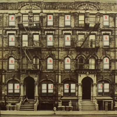Led Zeppelin Physical Graffiti DIE-CUT SLEEVE, MISPRINT Swan Song