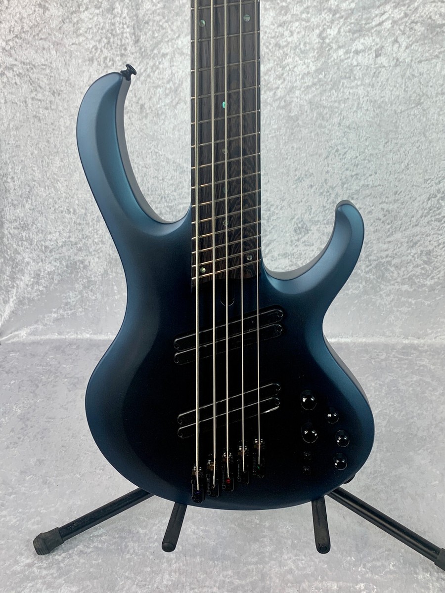 Ibanez BTB605MS 5-String Electric Bass Guitar - Cerulean