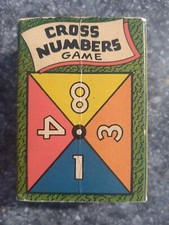 1960 VTG Russell MFG Company Cross Numbers Vol IV Miniature Playing Card Game