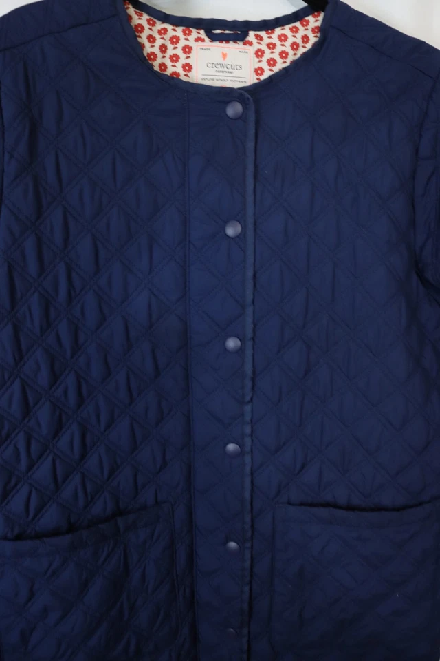 J. Куртка Crew Cut размер XL синяя с легкой подкладкой - Изображение 2 из 4