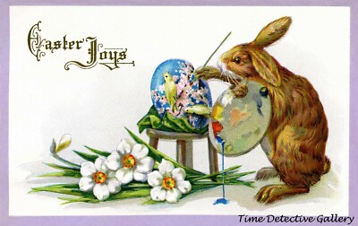 Vintage Easter Graphic #31 - Vintage Art Print