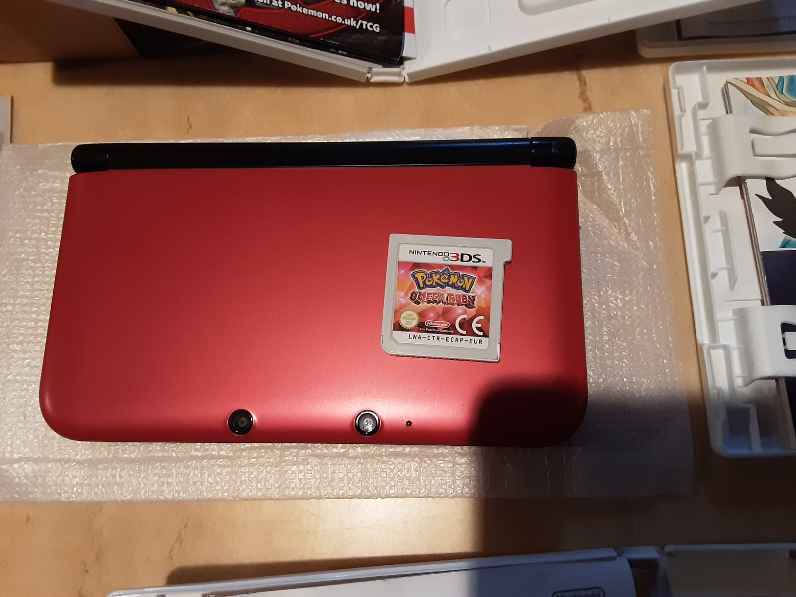 Nintendo 3DS XL Pokemon Y Edition Red 7 Pokemon Games Bundle + *Good Condition* eBay