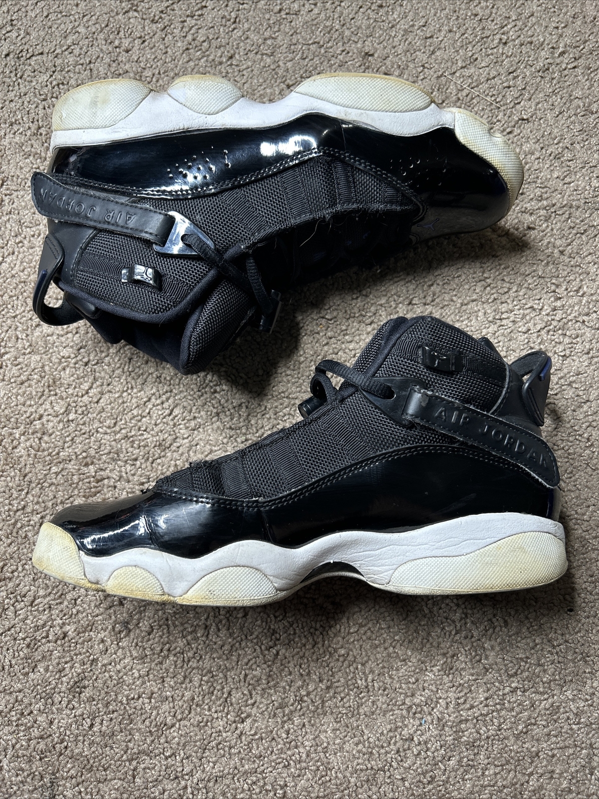 Nike Air Jordan 6 Rings 323419 016 Size US 6Y Basketball Youth Womens 7.5 image 3