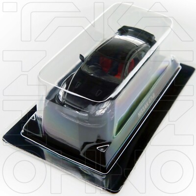 NISSAN GT-R R35 MINICAR COLLECTION KYOSHO 1:64 LIMITED MATTE BLACK