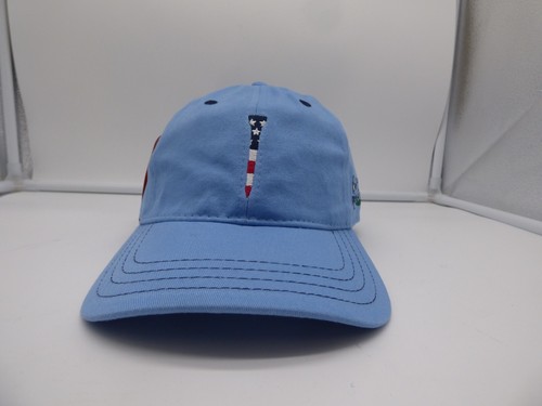 Authentic Pukka Stars and Stripes Tee Golf Cap/ Hat Cotton, OS,Light Blue - Picture 2 of 9