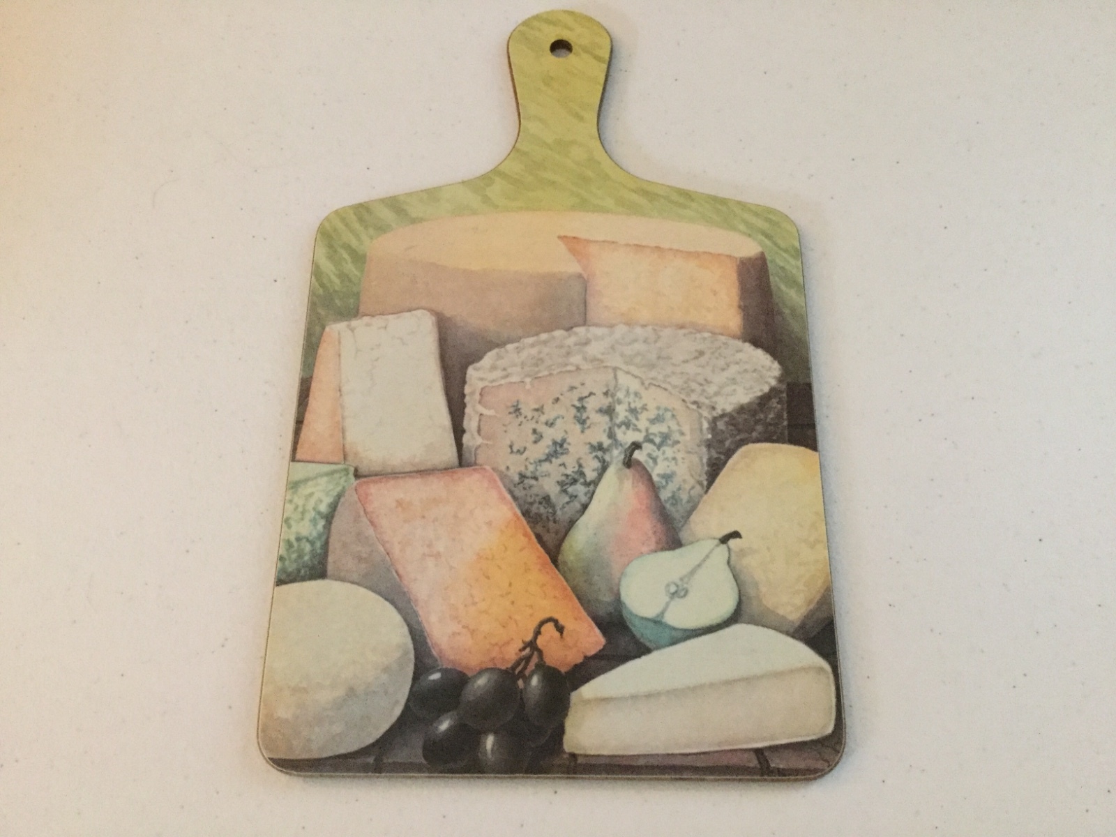 Cutting Board Wilscombe Cheese Grapes Collectible-image