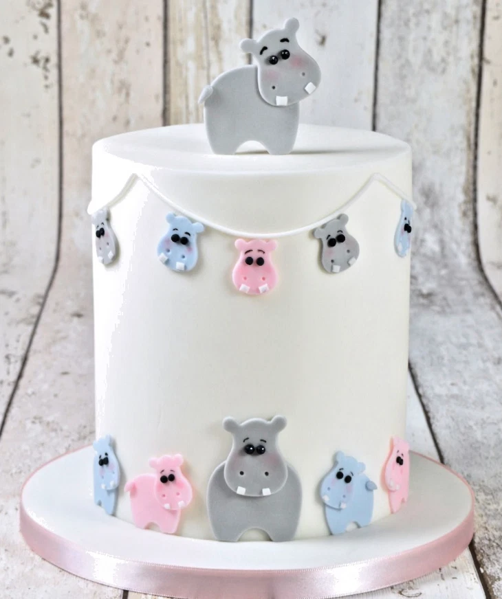 FMM MUMMY AND BABY HIPPO CUTTER SET OF 2 - Image 3 of 3