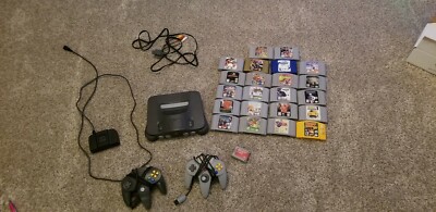 N64 Bundle 22 games expansion pack 