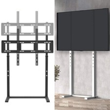 TV St&auml;nder Standfu&szlig; Freistehendes Wei&szlig; Schwarz f&uuml;r 32-100 Zoll LED LCD LG Sony