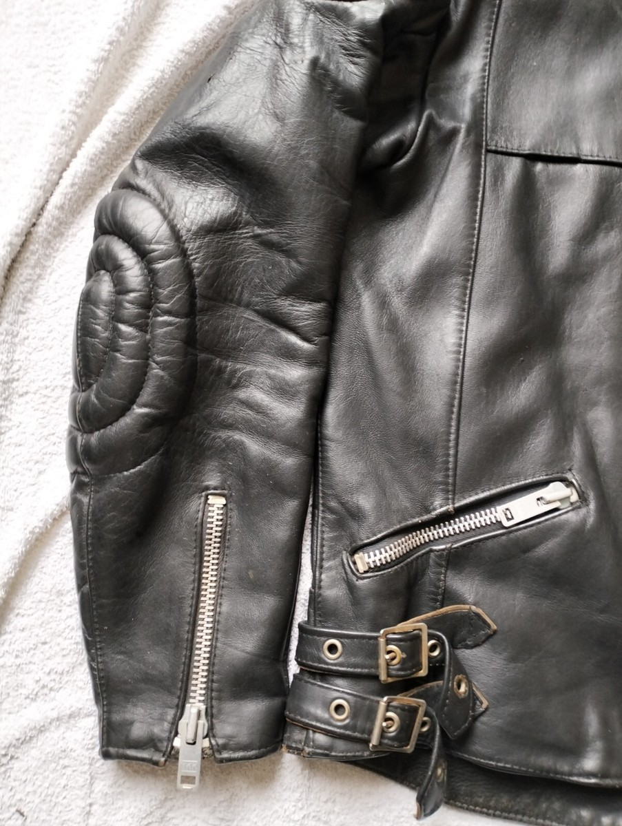 ルイス UK Vintage TT Leathers Riders Jacket Vintage Tt Leathers Jacket - Etsy Denmark