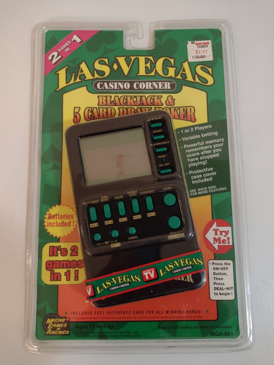 Vintage Las Vegas Casino Games Electronic Gaming Handheld | eBay