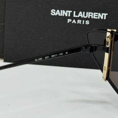 NEW SL536 001 SAINT LAURENT WOMEN BLACK SL 536 001 SAINT  display picture 2