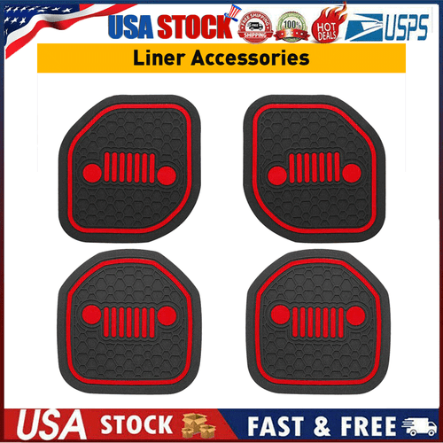 For Jeep Wrangler JL JLU Gladiator JT Liner Accessories Cup Door Pocket Inserts