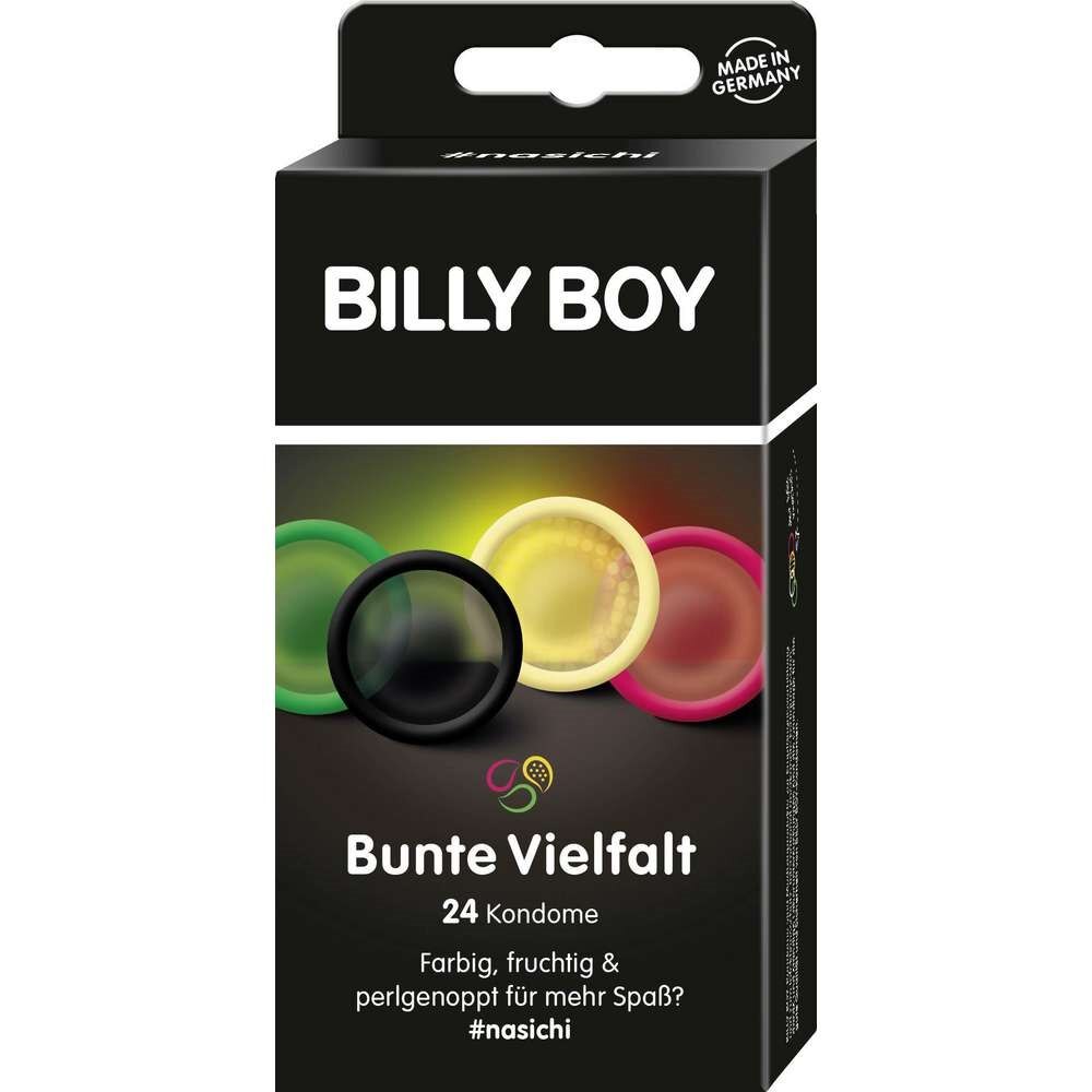 Billy Boy Bunte Vielfalt Kondome – 24 Stück