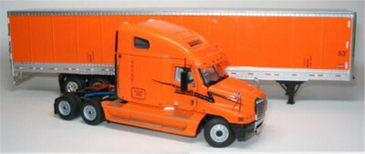Camion Freightliner + Semi-Remorque Citerne Brenner Transport Schneider - Sword 1/50