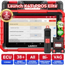 2025 LAUNCH X431 Pro Elite V+ PRO5 PAD V Bidirectional Diagnostic Scanner Coding
