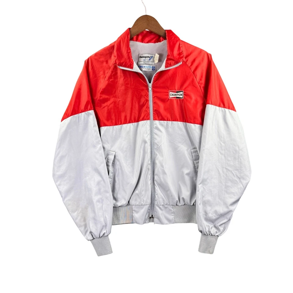 Куртка мужская Champion Bomber M винтажная гоночная свеча зажигания цветной блок свингстер - Изображение 2 из 4