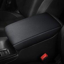 Car Center Console Box Armrest Cover Pad Faux Leather For 2022-2024 Honda Civic