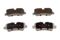 Quaro QP3062 Bremsbelagsatz, Scheibenbremse Hinterachse FÜR Land Rover
