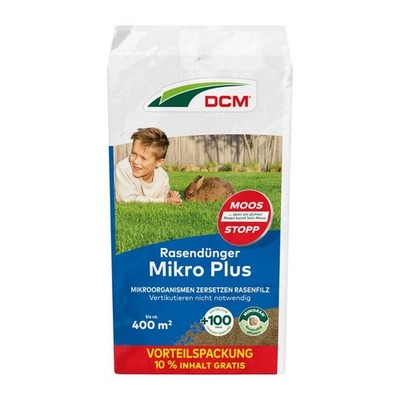 CUXIN DCM Mikrorasen Dünger Plus 20 kg Rasendünger Moosverdränger Langzeitdü