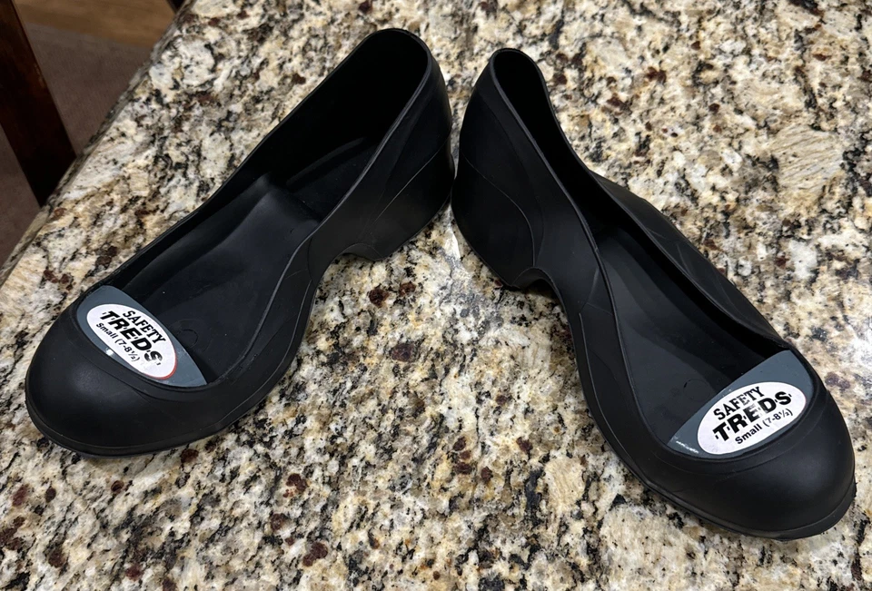 Защитные накладки со стальным носком Tingley из ПВХ для мужчин и женщин размер Small 7-8 1/2 - Изображение 2 из 4