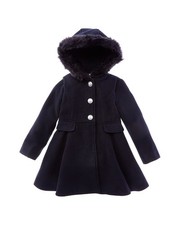 Rothschild Hooded Coat Blue 6X