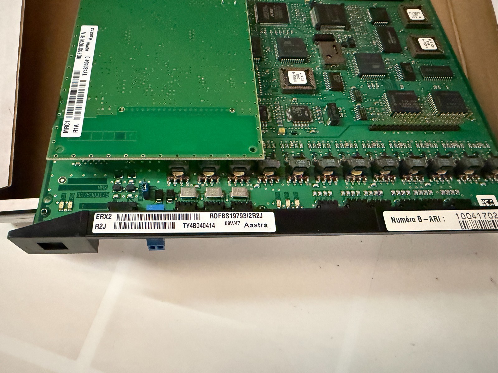 Carte ERX2 Aastra Ericsson MD Evolution XL + Carte MRC1 Aastra Ericsson
