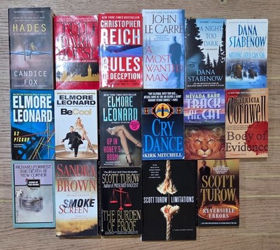 Crime Mystery Book Novel Lot ~Pick Your Own~