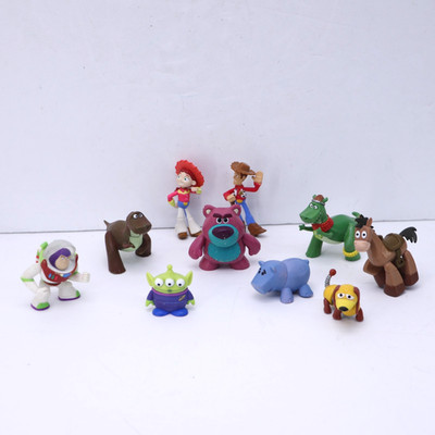 Disney Toy Story Color Splash Buddies Figure Lot 10 Pcs Bath Water +Toys