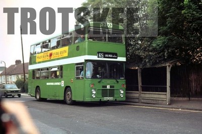35 mm Dia Maidstone & District Dennis Dominator Willowbrook 5303 FKM303V 1980