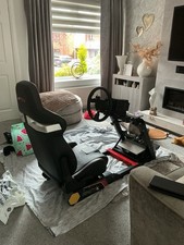 SIM Racing Rig Simucube 2 Pro, Heusinkveld Sprint 3 Pedals + Baseplate
