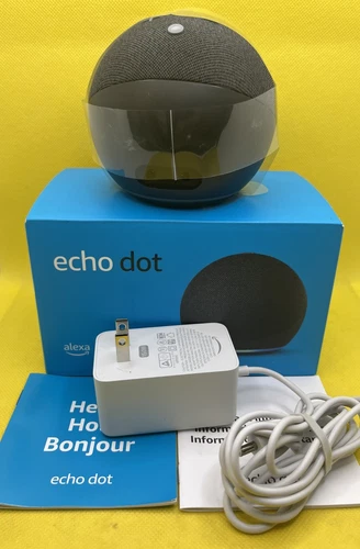 ✈️  Amazon - Echo Dot (4th Generation) Alexa Black Smart Speaker B7W64E, Works