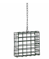 2PCS Outdoor Suet Cage Bird Feeder Single Suet Cake Capacity Wild Birds