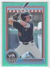 #150 2025 USA Baseball Stars and Stripes GREEN / Alex Harrington