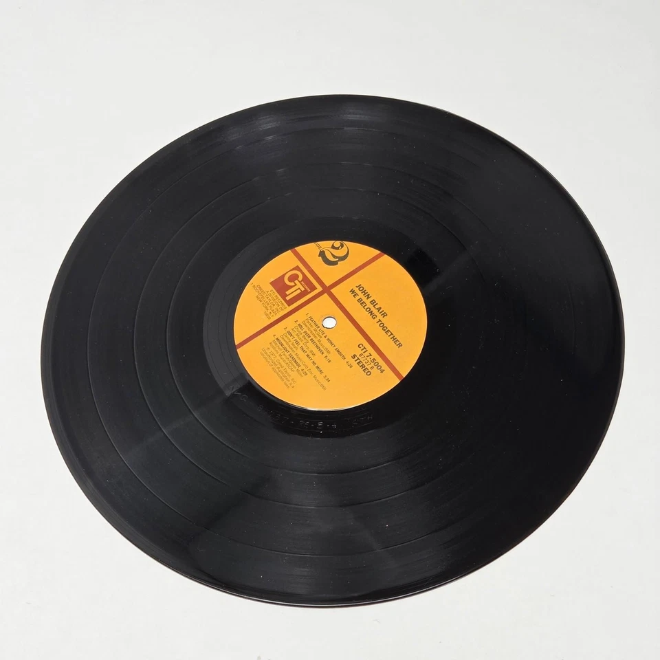 John Blair We Belong Together Vinyl LP Record Album CTI 5004 - Image 4 of 4