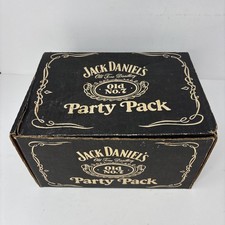 Jack Daniels Old No 7  Vtg Party Pack Cups Napkins Tablecloth Towel Stir Sticks